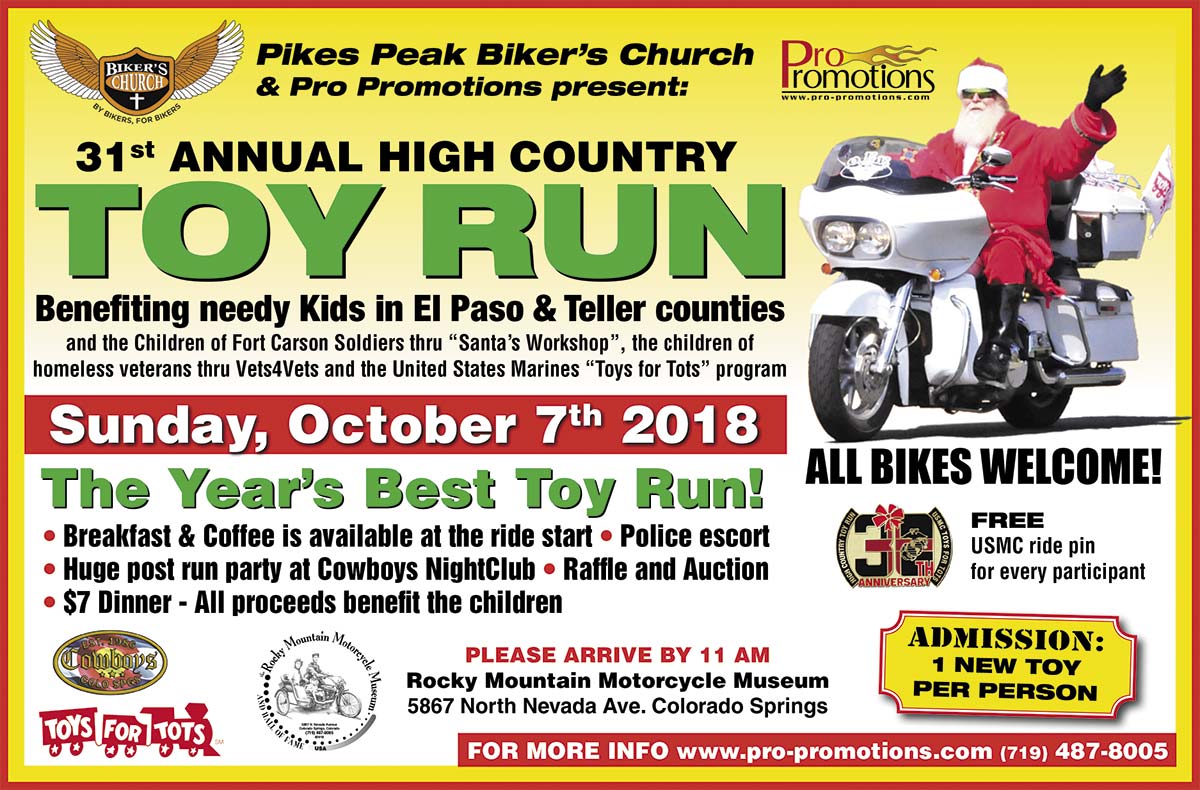31st Annual High Country Toy Run