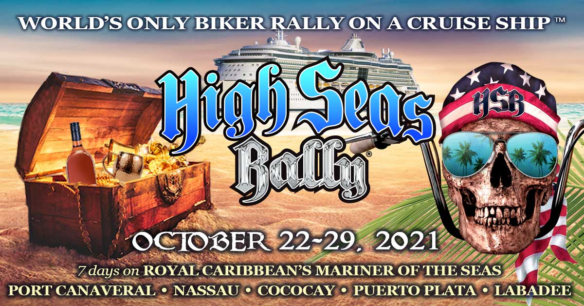 Wanna go on a cruise?  High Seas Rally is the event a biker needs to experience.