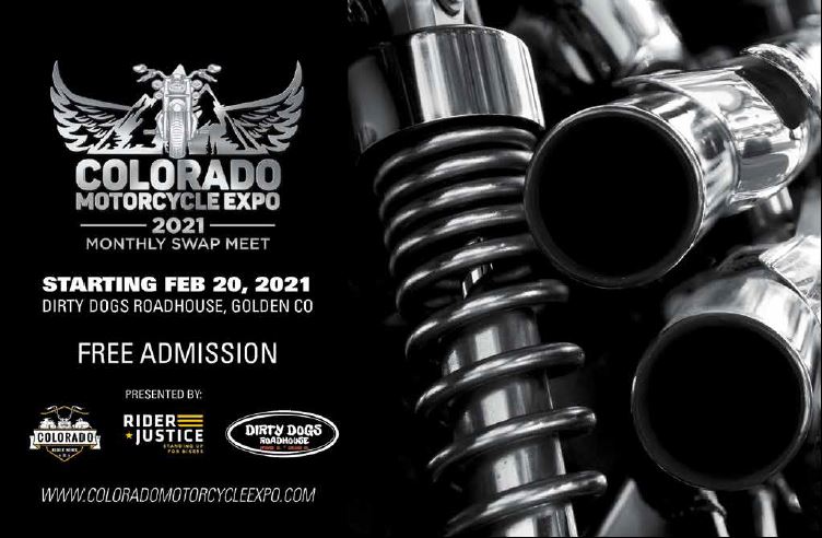 Colorado Motorcycle Expo “The Swap Meet” (COVID-style)
