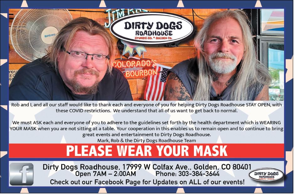 Dirty Dogs Roadhouse – Message from Mark & Rob