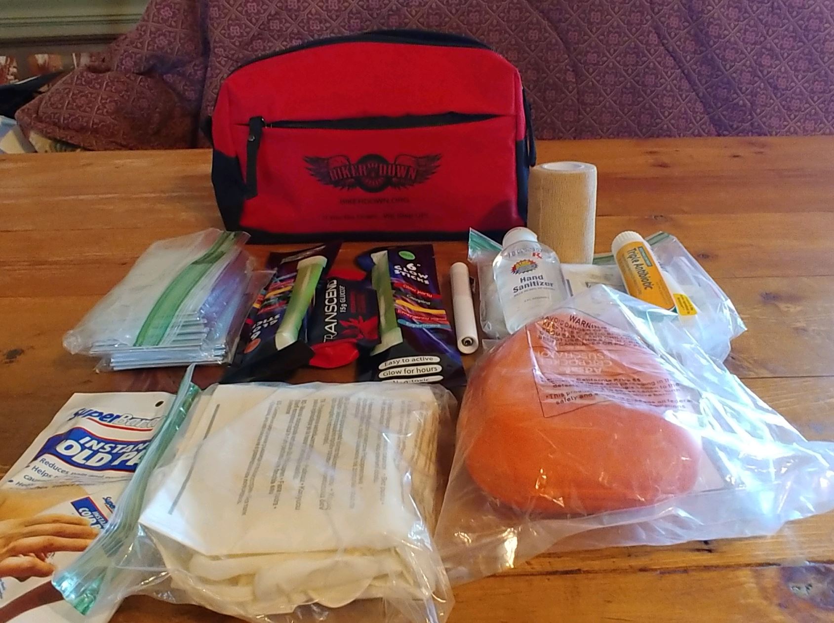 Focus on Giving – How to Build a Motorcycle First Aid Kit