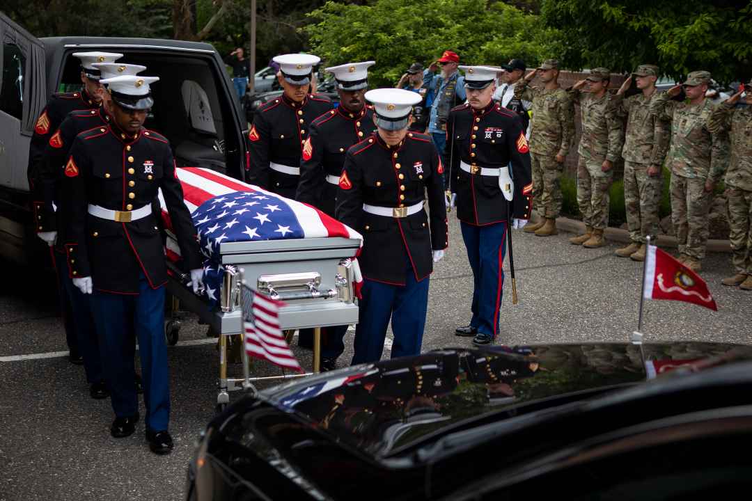 Motorcycle Riders Brought SGT. Stoddard home after 73 years of MIA/KIA