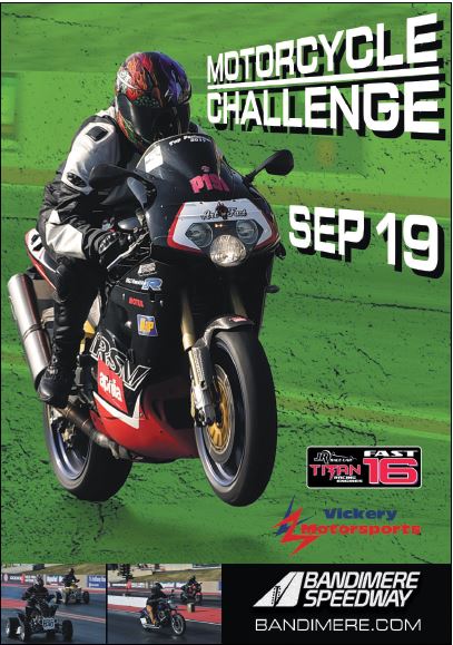 Bandimere hosts Motorcycle Challenge – kind of Run what you Brung!