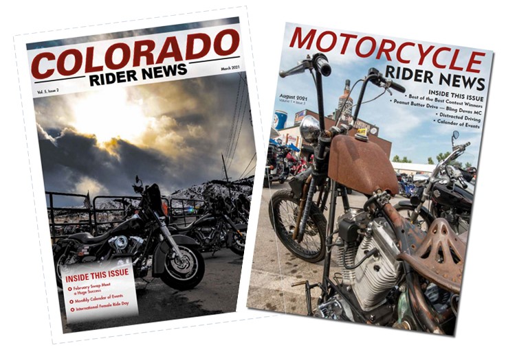 Colorado Rider News and Motorcycle Rider News Merge to bring you more updates and events