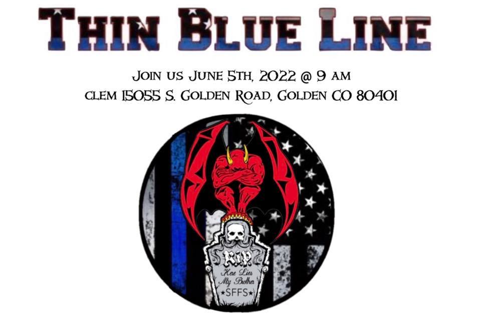 June 5th – Thin Blue Line Ride