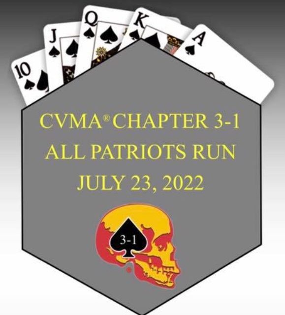 July 23rd – CVMA 3-1 Mile High Chapter – All Patriots Run