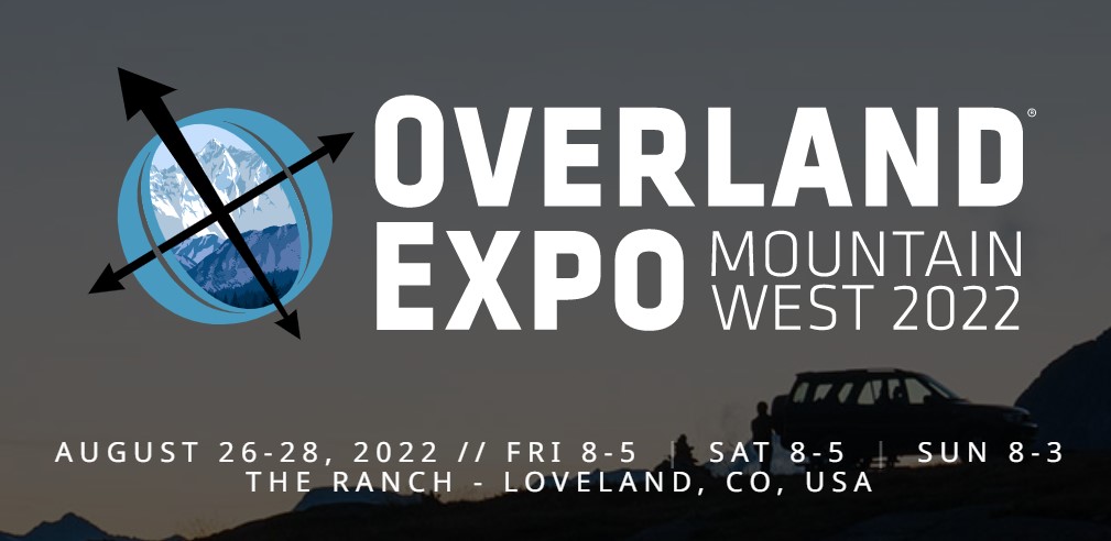 Overland Expo Coming to Colorado August 26th-28th