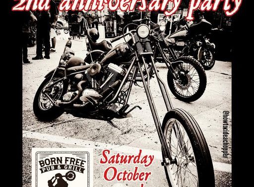 Born Free 2nd Anniversary Party Scheduled for October 22nd – Save the Date