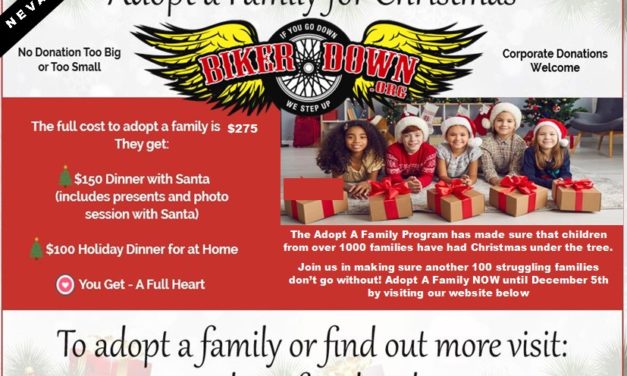 Las Vegas Riders Sponsor 3rd Year of Adopt-A-Family