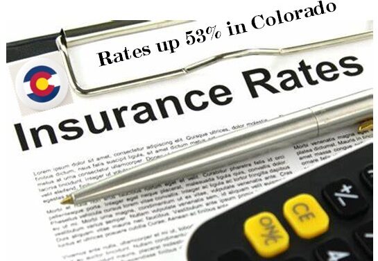 Colorado Vehicle Insurance up 53%