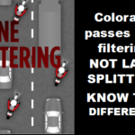 Colorado Motorcycle Lane Filtering Law Goes Into Effect 8/7/24