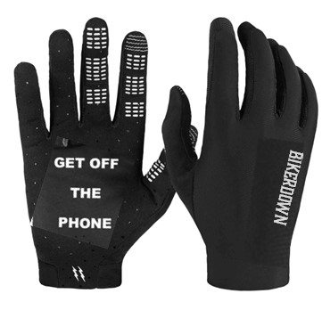 Motorcycle Awareness Gloves GET OFF THE PHONE available September 15th