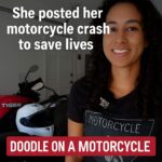 Turning a Wobble into Wisdom — How Doodle on a Motorcycle Rode Through Her Crash and BikerDown Met in the Middle