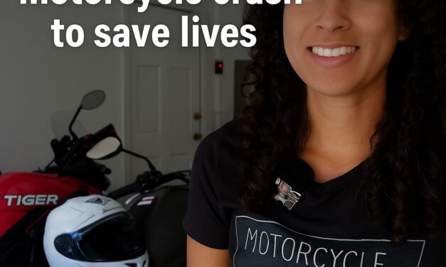 Turning a Wobble into Wisdom — How Doodle on a Motorcycle Rode Through Her Crash and BikerDown Met in the Middle