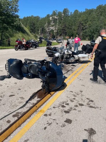 Sturgis Motorcycle Accidents: One Death, 17 Injuries Reported in Early Rally Statistics