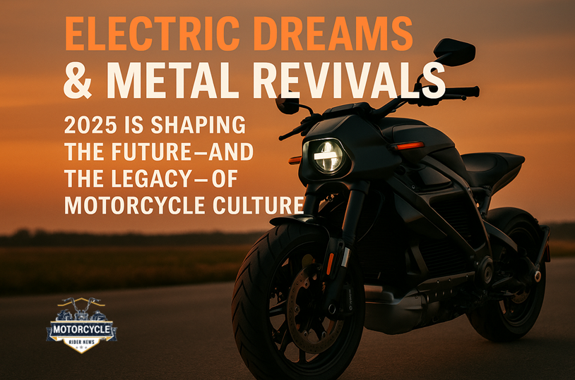 Electric Dreams & Metal Revivals: 2025 Is Shaping the Future—and the Legacy—of Motorcycle Culture