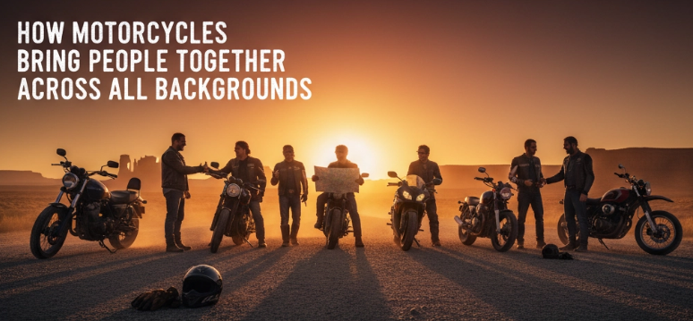 How Motorcycles Bring People Together Across All Backgrounds