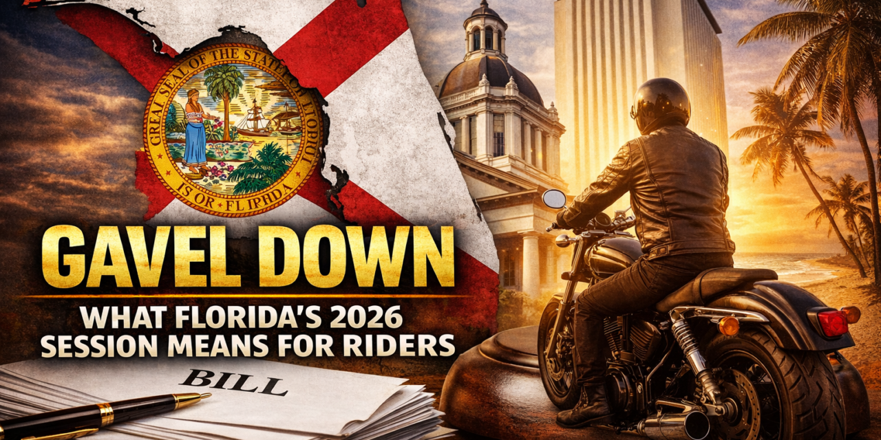 Gavel Down: What Florida’s 2026 Session Means for Motorcycle Riders
