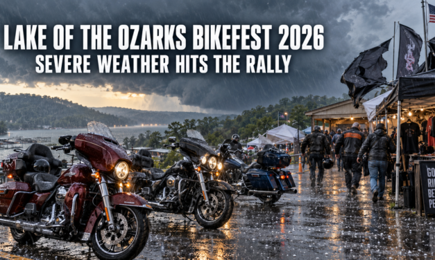 Severe Weather Slams Lake of the Ozarks During 2026 BikeFest